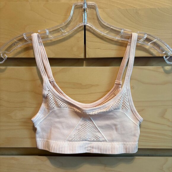NWOT Out from Under Urban Outfitters Seamless Peach Ribbed Bralette, Size: XS-S - Picture 1 of 3